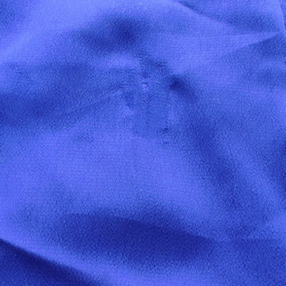 Lucy In The Sky Dena Satin Maxi Dress In Blue Size Large - Picture 8 of 8